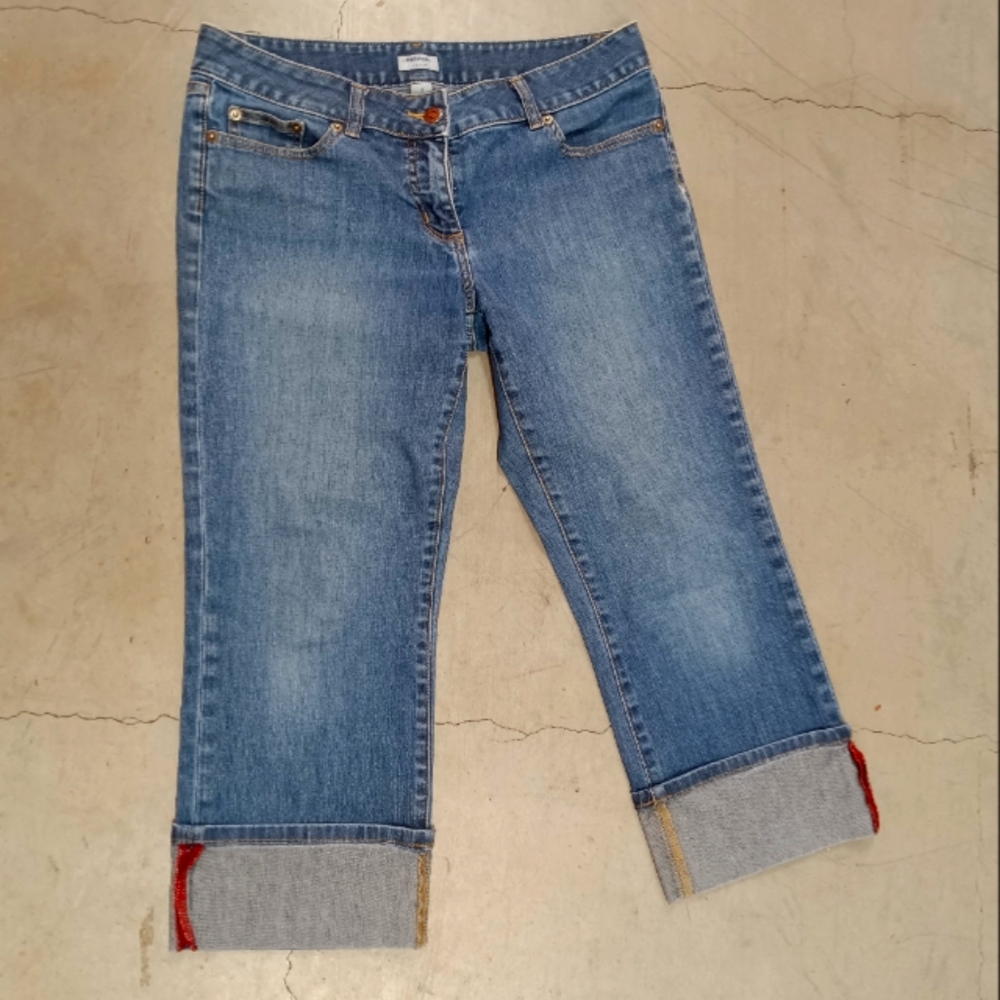 Caslon Cuffed Capri Jeans  Women’s 8